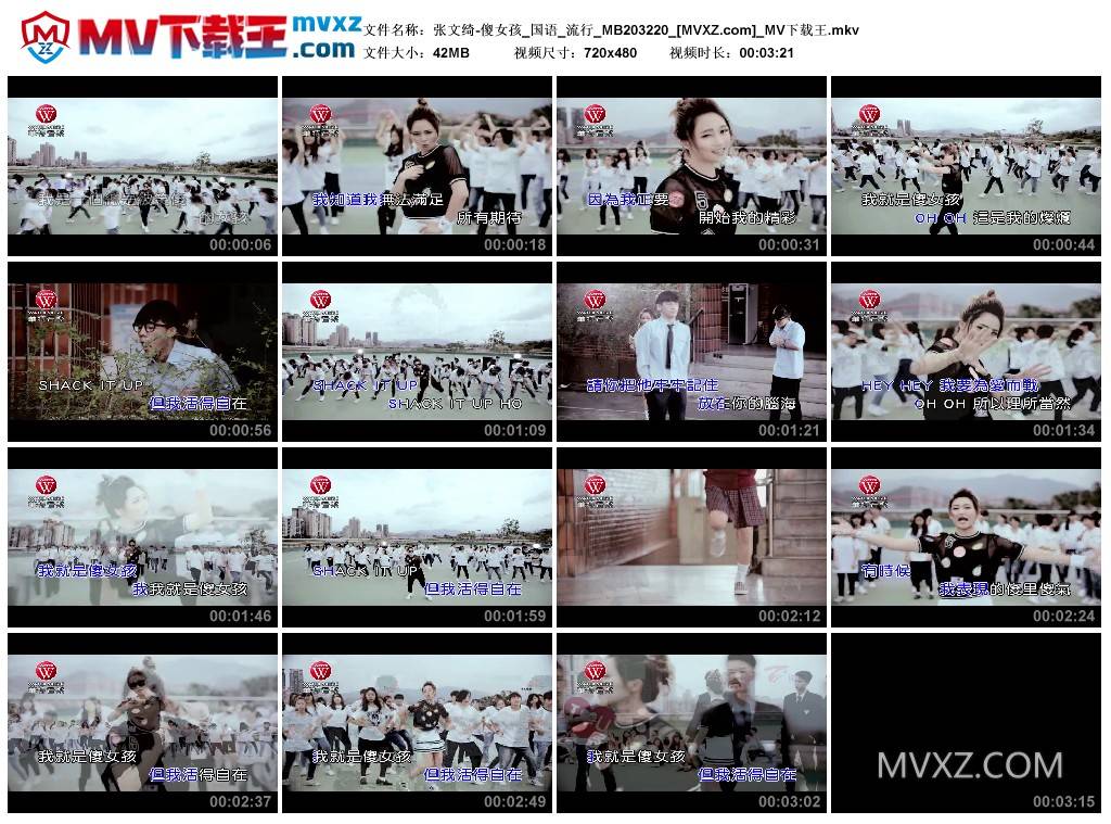 张文绮-傻女孩_国语_流行_MB203220